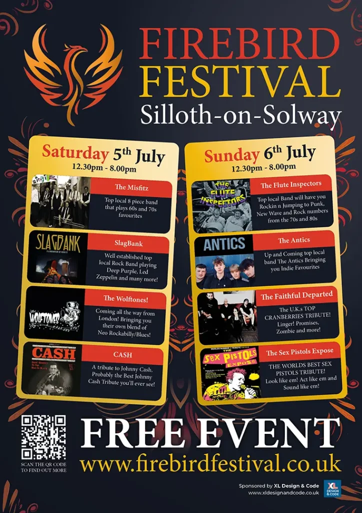 Proudly Sponsoring The Firebird Festival 1 Fire Bird Festival SIlloth